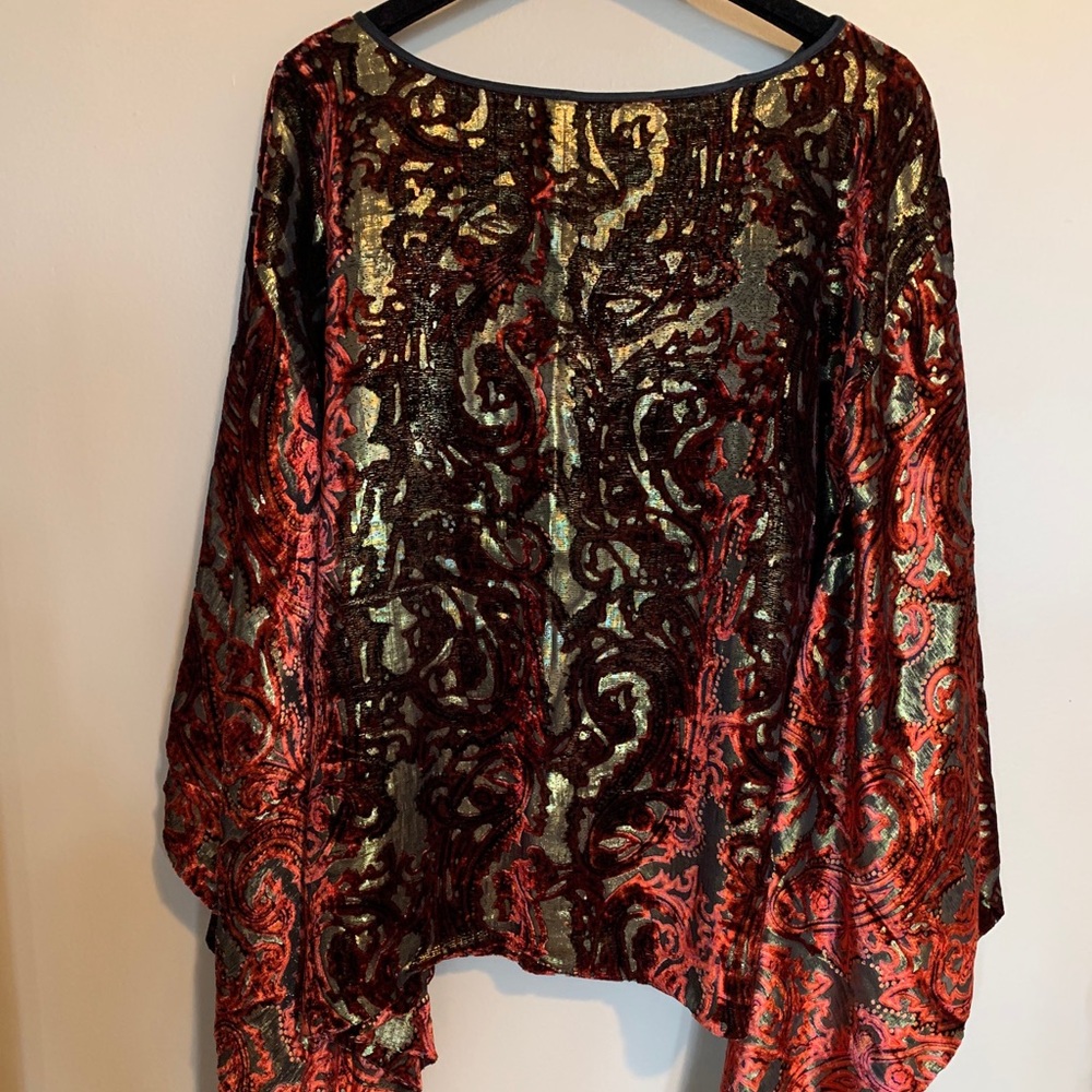 NWOT The Peterman Comp - fab brocade caftan size S